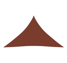 Vidaxl voile parasol tissu oxford triangulaire 3x3x4,24 m terre cuite