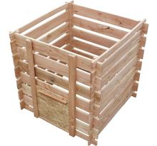 Composteur en bois de douglas naturel 700 litres