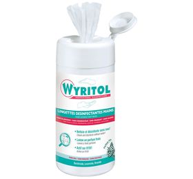 Lingettes désinfectantes pour les mains Wyritol - LD Medical
