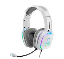 Casque Gaming RGB - Compatible PS, PS4, Switch, XboxOne - Blanc