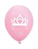 6 ballons de baudruche gonflables Ø 25 cm - Princesse