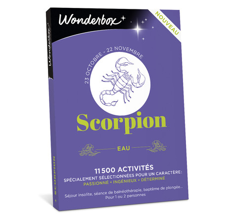 Coffret cadeau - WONDERBOX - Astrologie - Scorpion