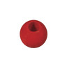 Perle en bois rouge ronde ø 4 mm 150 pièces