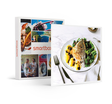 SMARTBOX - Coffret Cadeau Panier à cuisiner Recettes et Cabas pour 4 personnes avec 3 délicieuses recettes et une option gourmande au choix -  Gastronomie