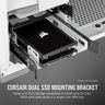 CORSAIR Dual 2.5 SSD to 3.5 Mounting Bracket - Blanc (CSSD-BRKT2W)
