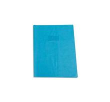 Protège-cahier Grain Cuir 20/100ème 17x22 bleu clair CALLIGRAPHE