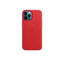 APPLE iPhone 12 Pro Max Coque en cuir avec MagSafe - (PRODUCT)RED