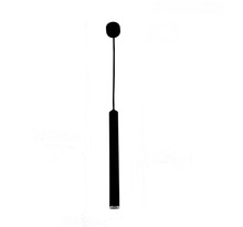 Luminaire suspendu gu10 ip20 60cm noir - noir - silamp