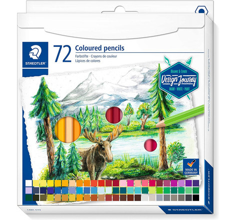 Boîte de 72 crayons de couleur - Assortis - Staedtler 146C