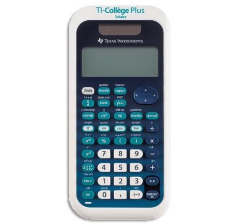 Calculatrice scientifique TI-COLLEGE PLUS TEXAS INSTRUMENTS