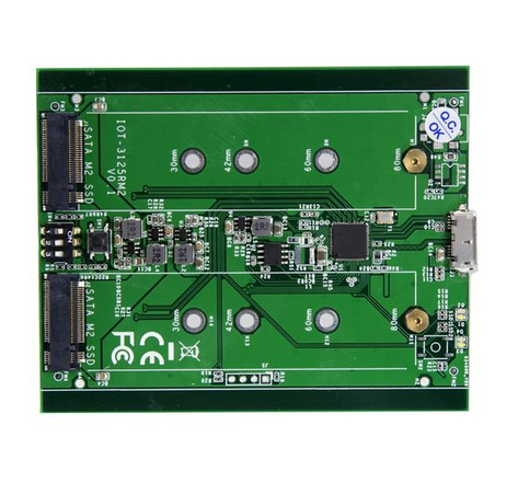 STARTECH StarTech.com Boîtier USB 3.1 (10 Gb/s) dual slot pour SSD M.2 SATA avec RAID