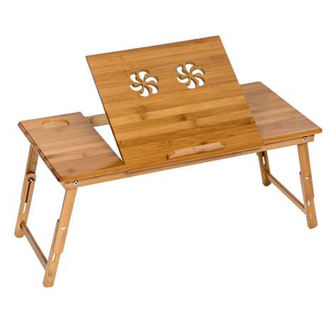 Tectake Table de lit 72 x 35 x 26 cm