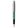 Parker sonnet essentiel stylo roller  vert  recharge noire pointe fine  coffret cadeau