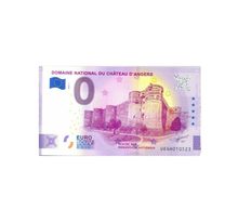 Billet souvenir de zéro euro - Domaine national du château d'Angers - France