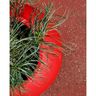 RIVIERA -  pot de fleurs Boule -  D50 - rouge