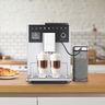 MELITTA CI Touch F630-101 Machine a café avec broyeur - Réservoir amovible 1,8L - 2 réservoirs a grains - Ecran tactile - Argent