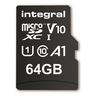 INTEGRAL MEMORY Micro SDXC 64GB Haute Vitesse 100MB/s de vitesse de transfert