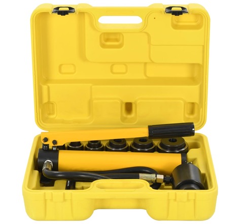 Vidaxl ensemble d'outils à sertir hydraulique 22-60 mm