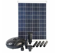 Ubbink ensemble de panneau solaire et pompe solarmax 2500