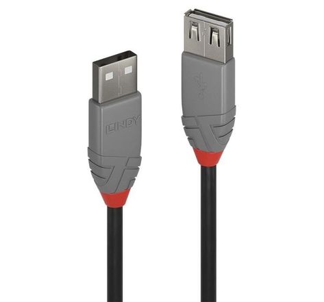 LINDY Rallonge USB 2.0 type A - Anthra Line - 5m