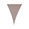 Perel Voile d'ombrage triangulaire 3 6 m Couleur taupe GSS3360TA