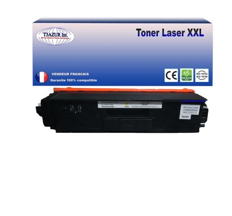 Toner compatible avec Brother TN325 TN326  pour Brother DCP-9055CDN, DCP-9270CDN, DCP-L8400CDN, L8450CDW Jaune - 3 500 pages - T3AZUR