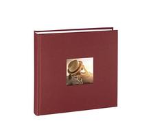 Album photo Jumbo 'Fine Art' 30 x 30 cm 100 pages blanches Bordeaux HAMA