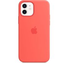 APPLE iPhone 12 | 12 Pro Coque en Silicone avec MagSafe - Pamplemousse