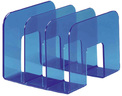 Porte-revues TREND plastique 3 compartiments (L)215 x (P)210 x (H)165 mm Bleu translu... DURABLE