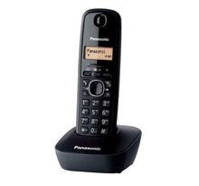 Panasonic KX-TG1611FRH Solo Téléphone Sans Fil Sans Répondeur Noir