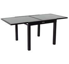 Table de jardin aluminium extensible "Porto 8" - Phoenix - Noir