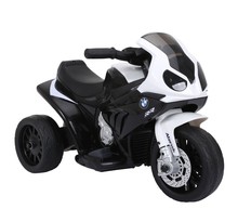 Moto Electrique BMW S1000, 25W pour Enfant, 3 Roues, Système Audio et Phares Fonctionnels