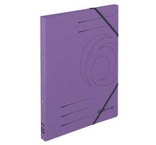 Classeur à anneaux easyorga, A4, Colorspan-carton, violet HERLITZ