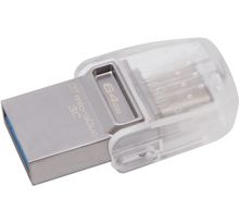 Clé USB 3.1 Type-A/C Kingston DataTraveler MicroDuo 3C - 64Go
