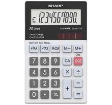 Calculatrice de poche modèle el-w211g gy 10 chiffres sharp