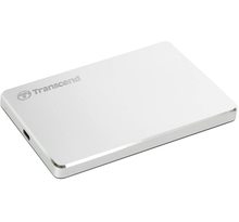 TRANSCEND 2TB 2.5inch Portable HDD 2TB 2.5inch Portable HDD StoreJet C3S Aluminum all