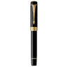 Parker duofold centennial stylo plume  noir  plume fine en or 18k  encre noire  coffret cadeau