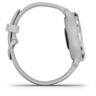 GARMIN Venu 2S - Montre connectée GPS - Silver - Bracelet gris clair
