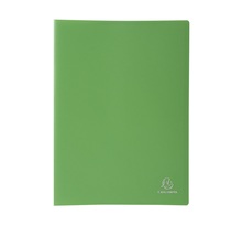 Protège-documents polypropylène souple 24 x 32 cm - 40 vues  - vert lime