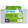DYMO LabelWriter Boite de 6 rouleaux de 1000 étiquettes multi-usages - 32mm x 57mm