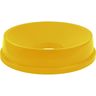 Couvercle avec ouverture pour poubelle thor 120 l - coloris au choix - stalgast - jauneplastique
