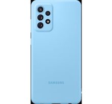 Coque Silicone Galaxy A72 Bleu