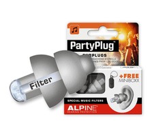 Protection Auditive Concerts Party Plug Alpine, Gris