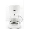 SCHMIT - SCH1012WHT - Cafetiere 10 tasses avec filtre permanent amovible - Blanc