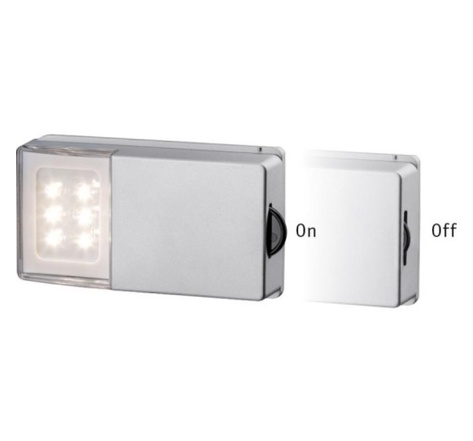 Spot LED à pile avec interrupteur