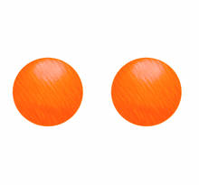 Strass thermocollant tissu ø3/4/5/6mm Fluo Orange 176 pièces - Ki-Sign