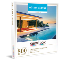 SMARTBOX - Coffret Cadeau - Hôtels de luxe - 800 séjours de luxe en hôtels 3* à 5*