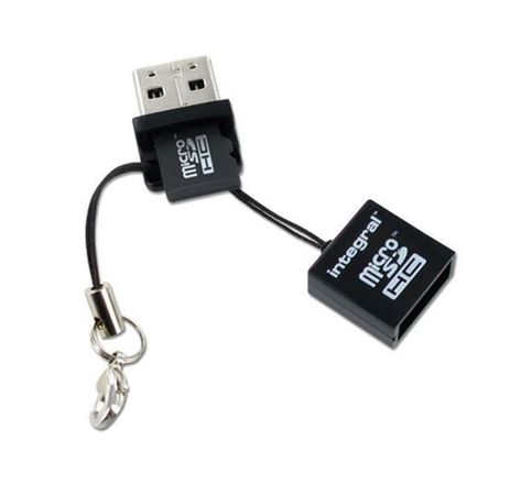 Integral  Lecteur de carte mémoire Micro SD - USB