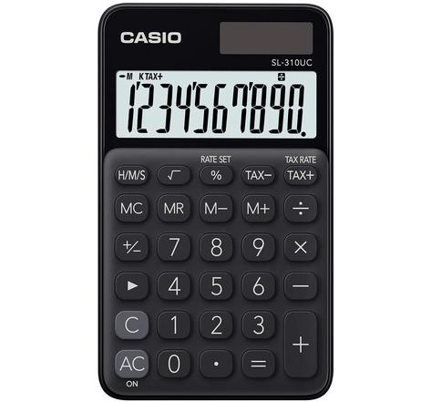 Calculatrice SL-310UC-BK noir CASIO