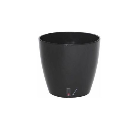 Pot en plastique rond avec réserve d'eau 25.5 cm eva